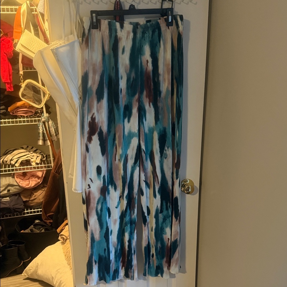 SHEIN Multicolor Abstract Maxi Skirt